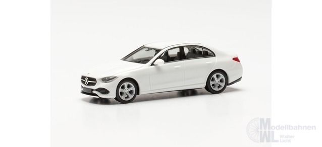 Herpa 421003-002 - Mercedes-Benz C-Klasse Limousine, polarweiß H0 1:87 Herpa 421003-002 - Mercedes-Benz C-Klasse Limousine, polarweiß H0 1:87