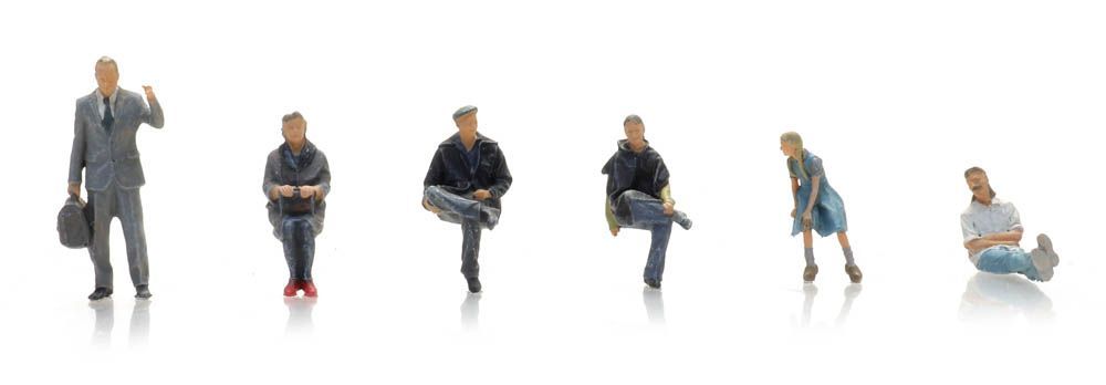 ARTITEC b.v. 5870025 - Passagiere 6 Figuren H0 1:87 ARTITEC b.v. 5870025 - Passagiere 6 Figuren H0 1:87