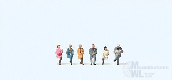 Preiser 79156 - Sitzende Reisende N 1:160