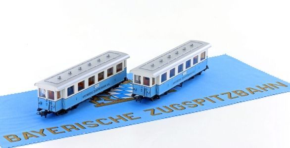 Hobbytrain 43101 - Bayrische Zugspitzbahn 2 Ergänzung Wagen H0m