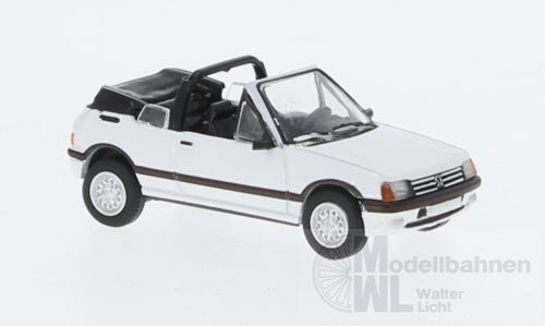 PCX-Models 870501 - Peugeot 205 Cabrio weiss 1986 H0 1:87