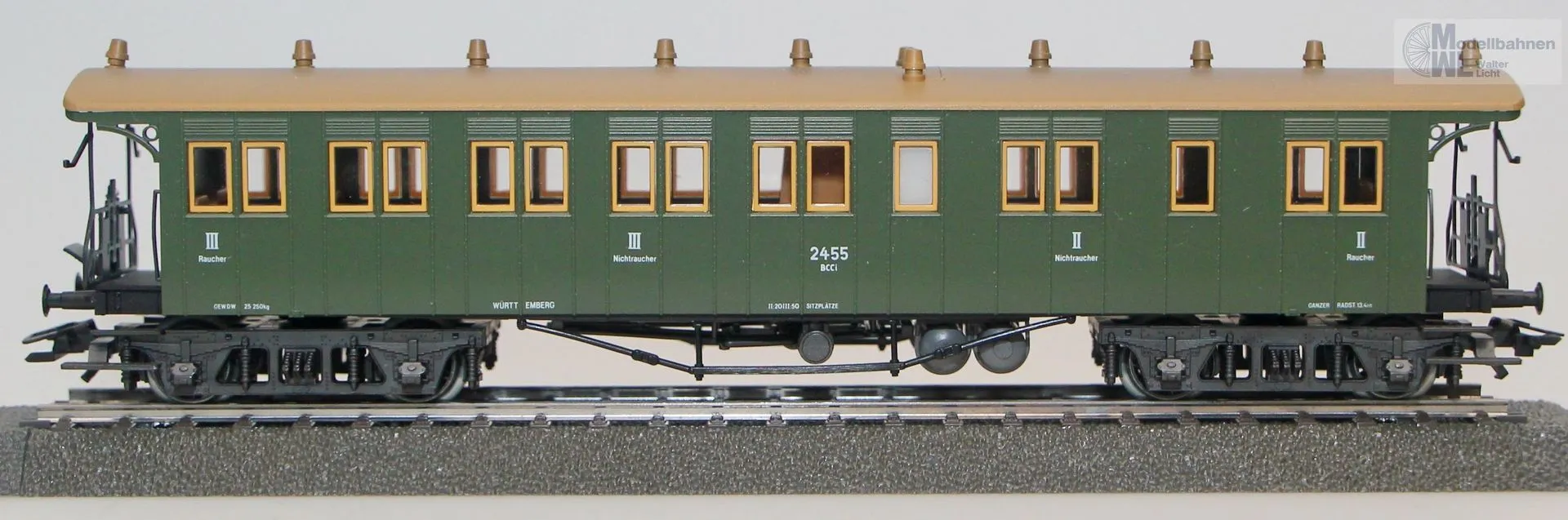 Märklin 4210 - MÄRKLIN - Personenwagen K.W.St.E. Ep.I H0/WS
