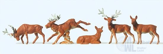 Preiser 14179 - Hirsche H0 1:87