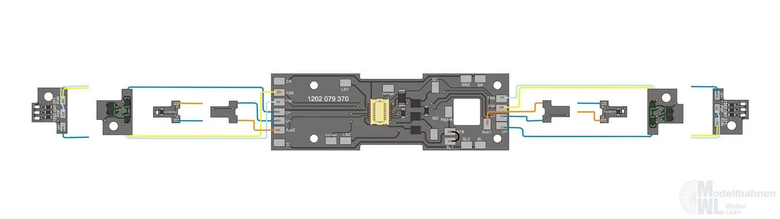 Bemo 5162370 - Umbausatz LED/ Next18 1262 H0m