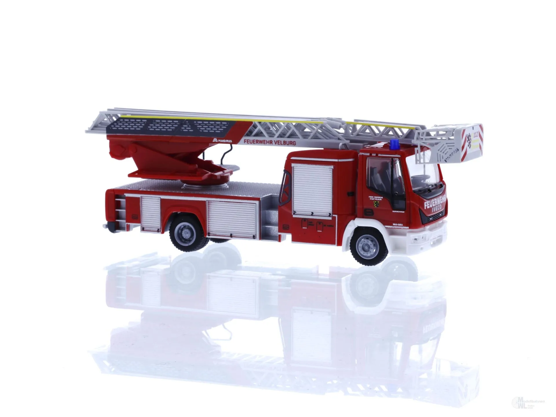 Rietze 68599 - Magirus DLK ´18 FW Velburg H0 1:87