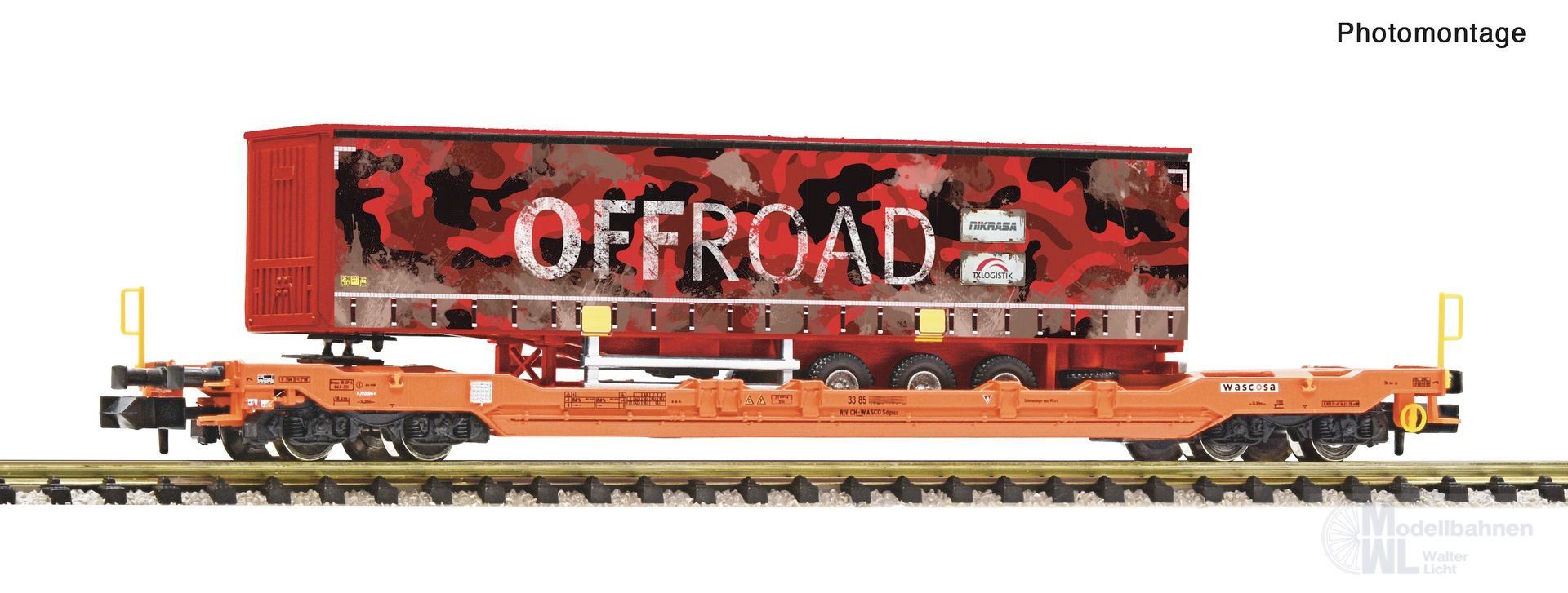 Fleischmann 6660084 - Taschenwagen WASCOSA Ep.VI N 1:160