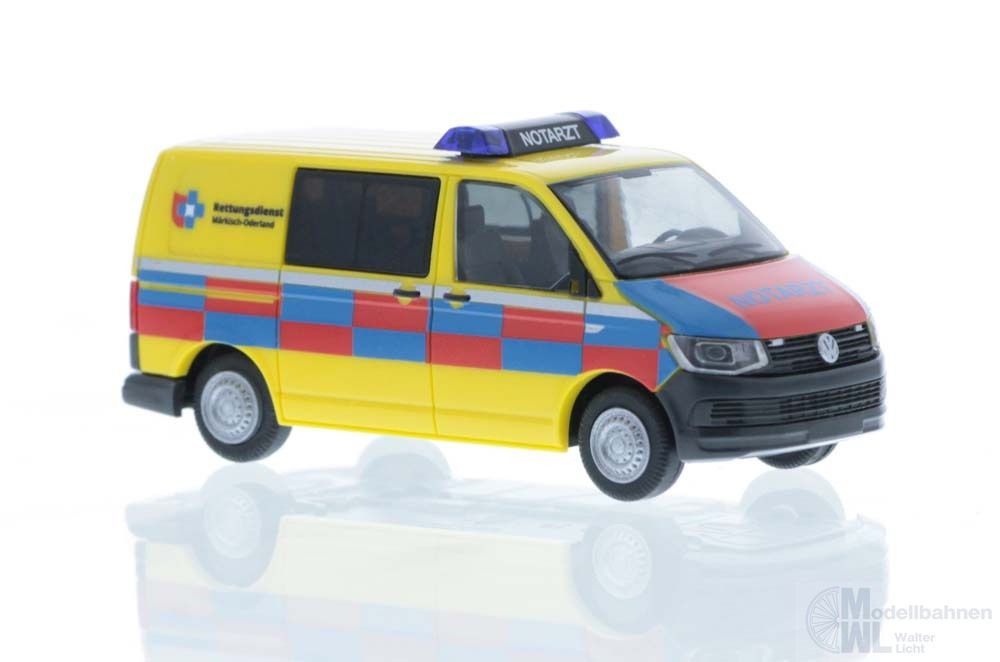 Rietze 53718 - Volkswagen T6 Rettungsdienst Märkisch - Oderland H0 1:87 Rietze 53718 - Volkswagen T6 Rettungsdienst Märkisch - Oderland H0 1:87