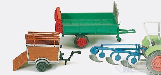 Preiser 17918 - Anbaupflug. Dungstreuer. Angä H0 1:87 Preiser 17918 - Anbaupflug. Dungstreuer. Angä H0 1:87