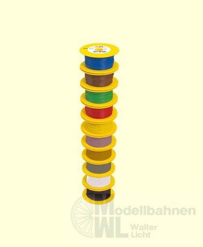 Brawa 3112 - Litze rot 100 Meter Brawa 3112 - Litze rot 100 Meter