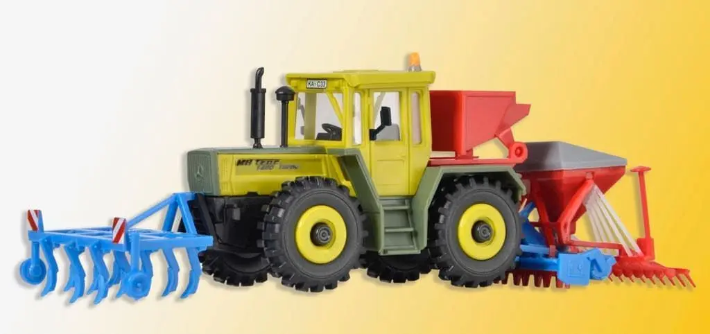 Kibri 10702 - Mercedes-Benz Trac mit Säkombination H0 1:87