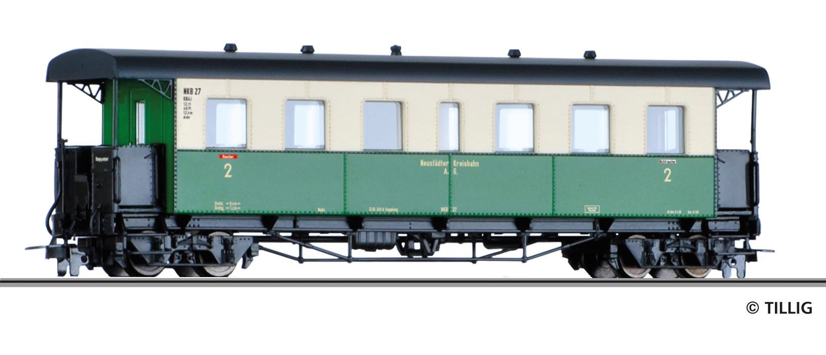 Tillig 03934 - Personenwagen NKB Ep.III KB4i H0e Tillig 03934 - Personenwagen NKB Ep.III KB4i H0e