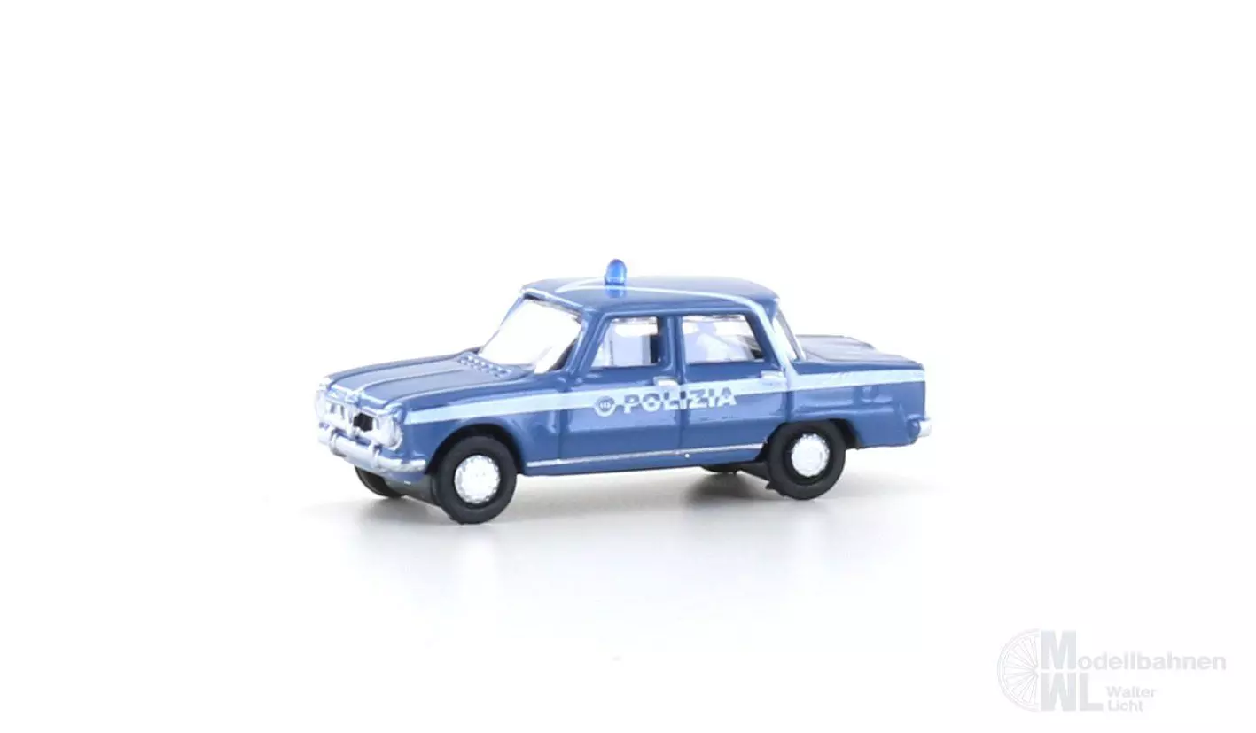Lemke Minis 61411 - Alfa Romeo Giulia Polizia (IT) N 1:160