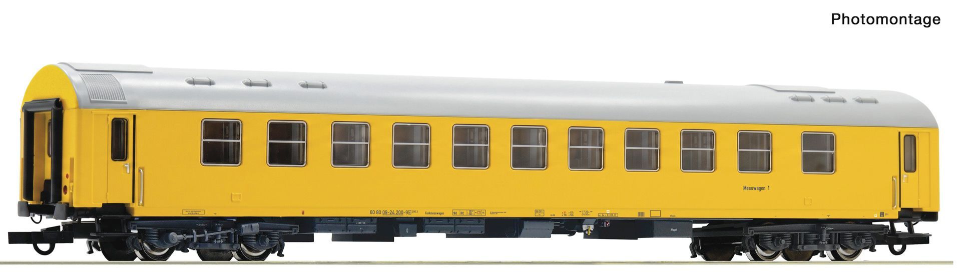 Roco 6600379 - Messwagen DB Bahnbau