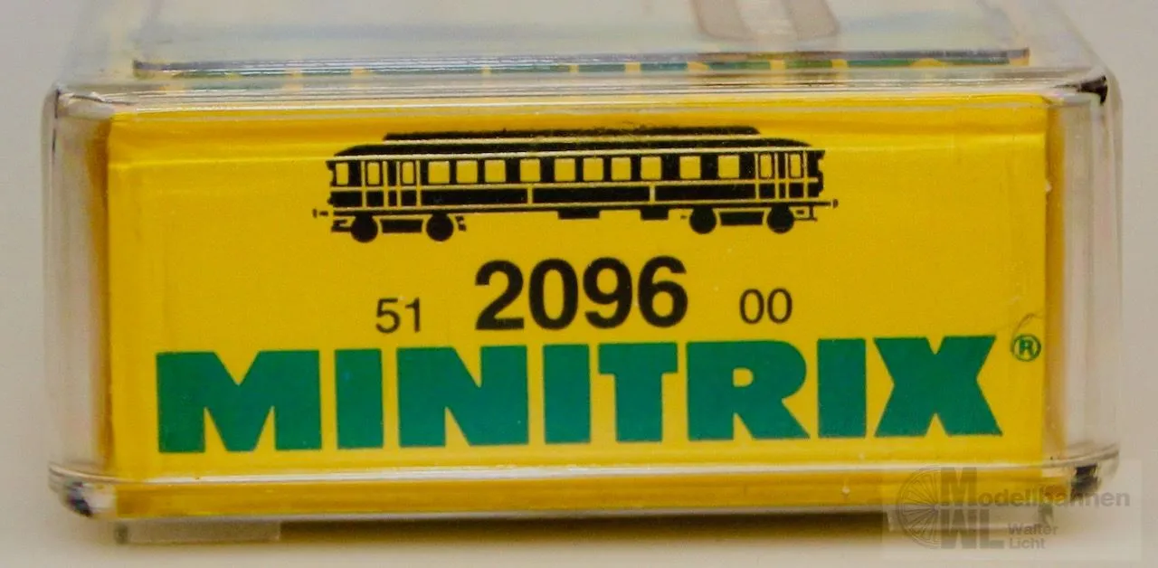 Trix 12096 - MINITRIX - Triebwagen VT 62 904 DB Ep.III N 1:160