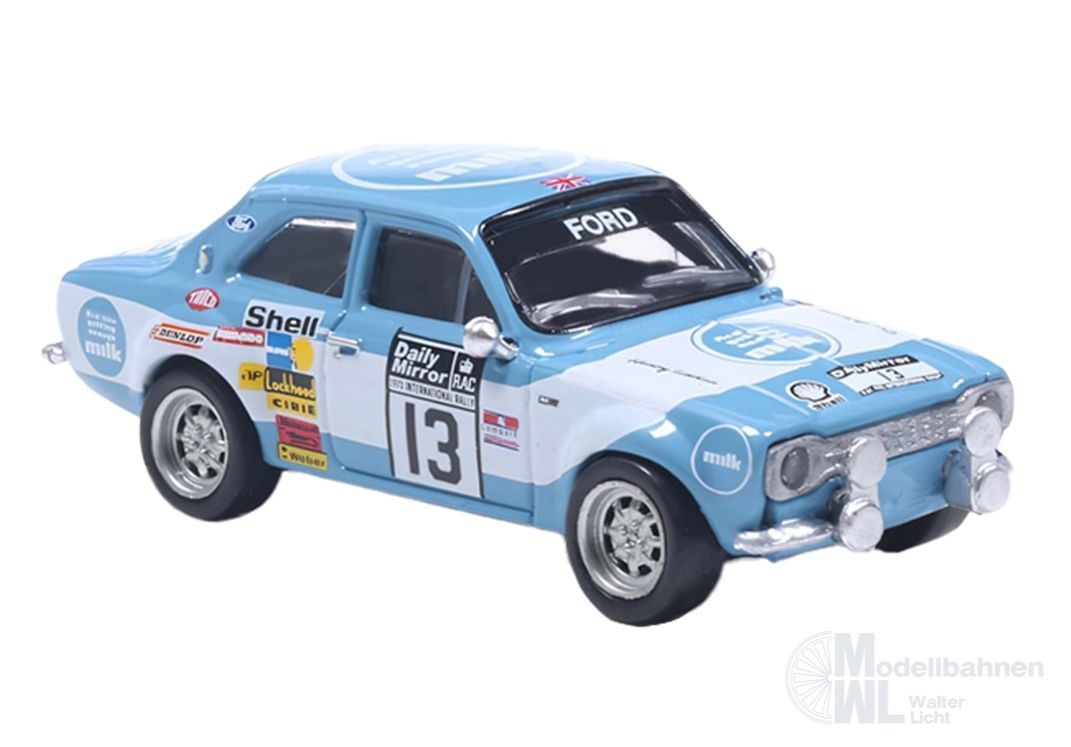 Brekina 19077 - Ford Escort RS 1800Mk1 mit Timo Mäkinen Sieger RAC 1973 H0 1:87
