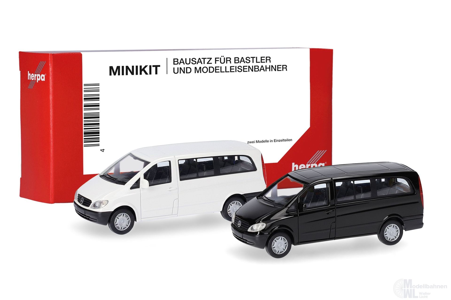 Herpa 014236-002 - MiKi Mercedes-Benz Vito Bus 2002 H0 1:87