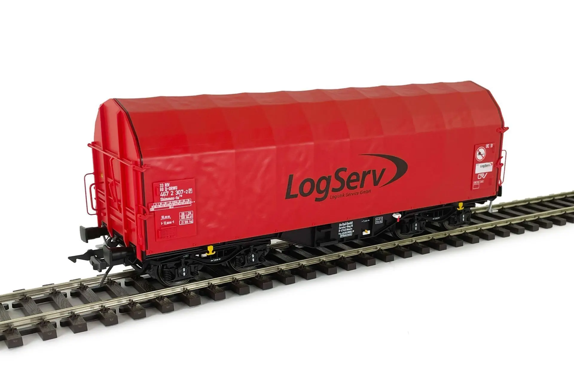Lenz 42261-05 - Schiebeplanenwagen OnRail Ep.VI Shimmns-tu 718 Spur 0