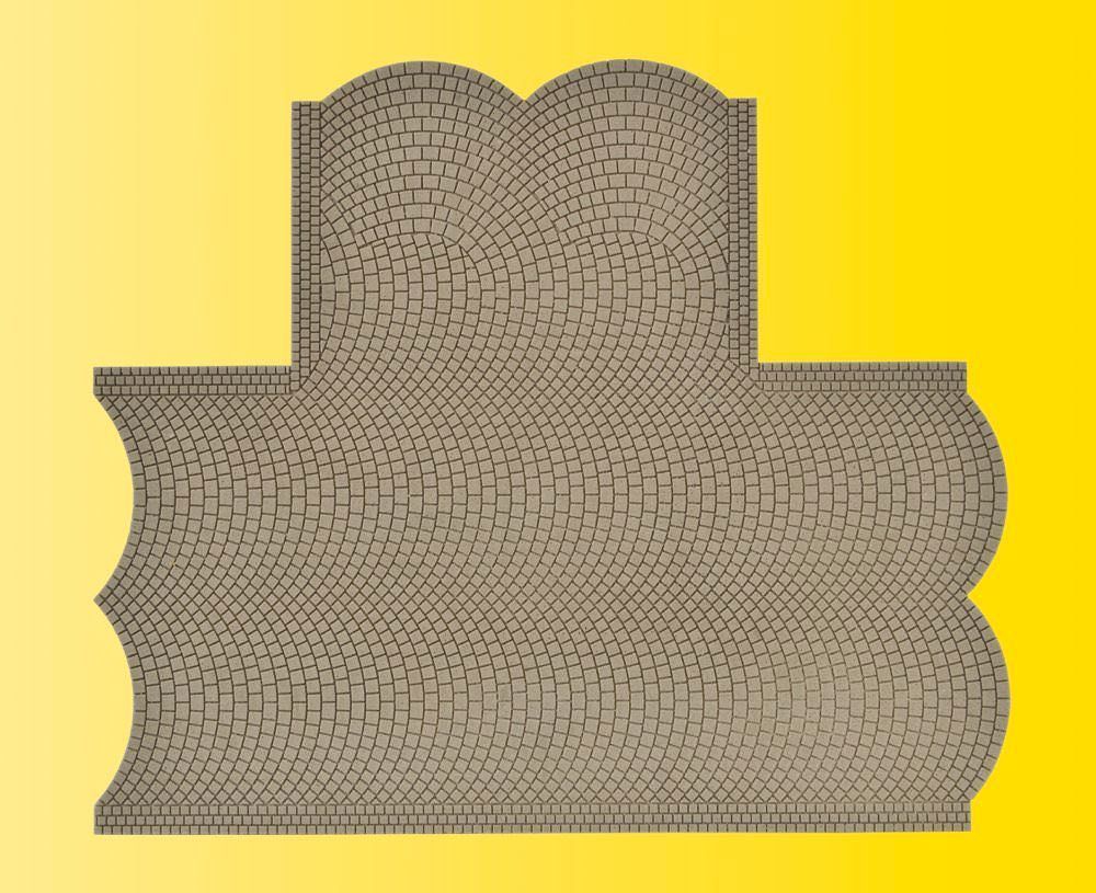 Vollmer 48243 - Straßenplatte Kopfstein H0 1:87