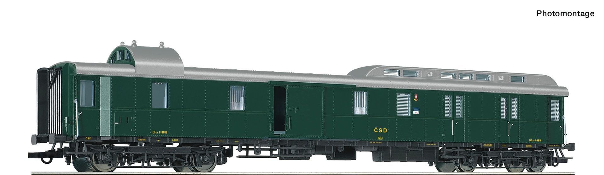 Roco 6200286 - Post- und Gepäckwagen CSD
