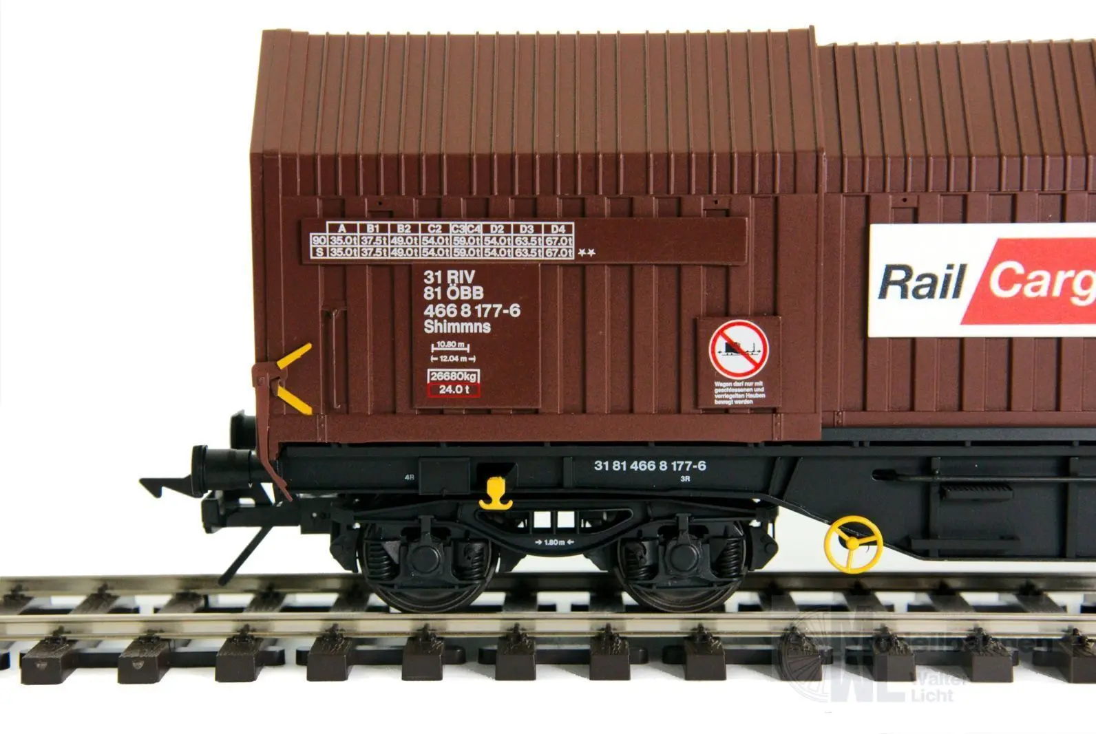 Lenz 42260-13 - Teleskophaubenwagen Shimmns ÖBB Ep.V Spur 0