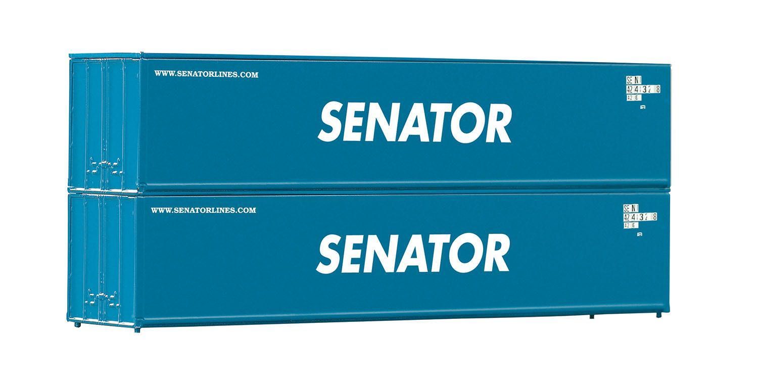 Piko 56240 - Container 2er-Set 40' Senator H0 1:87