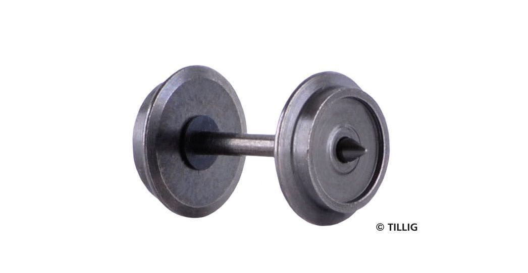 Tillig 08894 - Scheibenradsätze für Personen-/Packwagen (8 Stück) H0m Tillig 08894 - Scheibenradsätze für Personen-/Packwagen (8 Stück) H0m