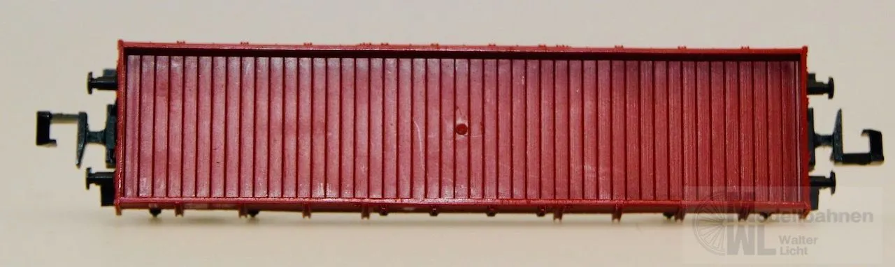 Fleischmann 8281 - FLEISCHMANN - Niederbordwagen DB beladen Ep.IV N 1:160