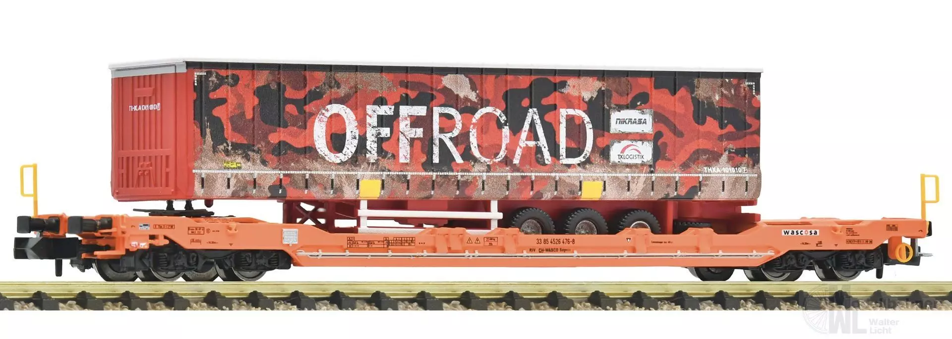 Fleischmann 6660084 - Taschenwagen WASCOSA Ep.VI N 1:160