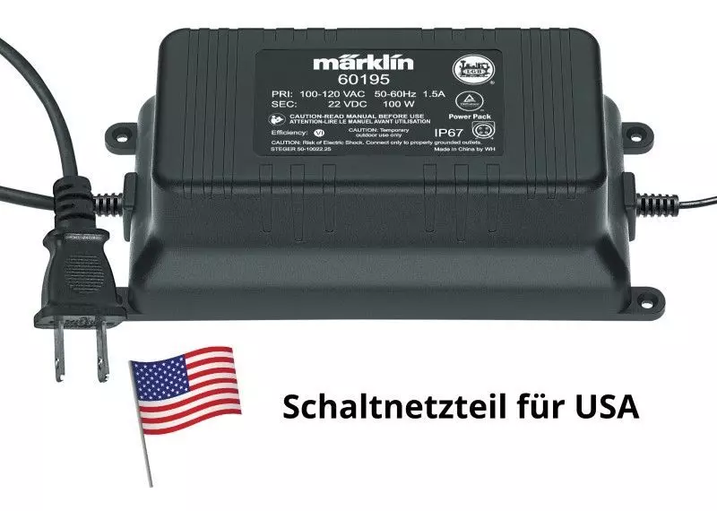 Märklin 60195 - Schaltnetzteil 120 V/100 VA