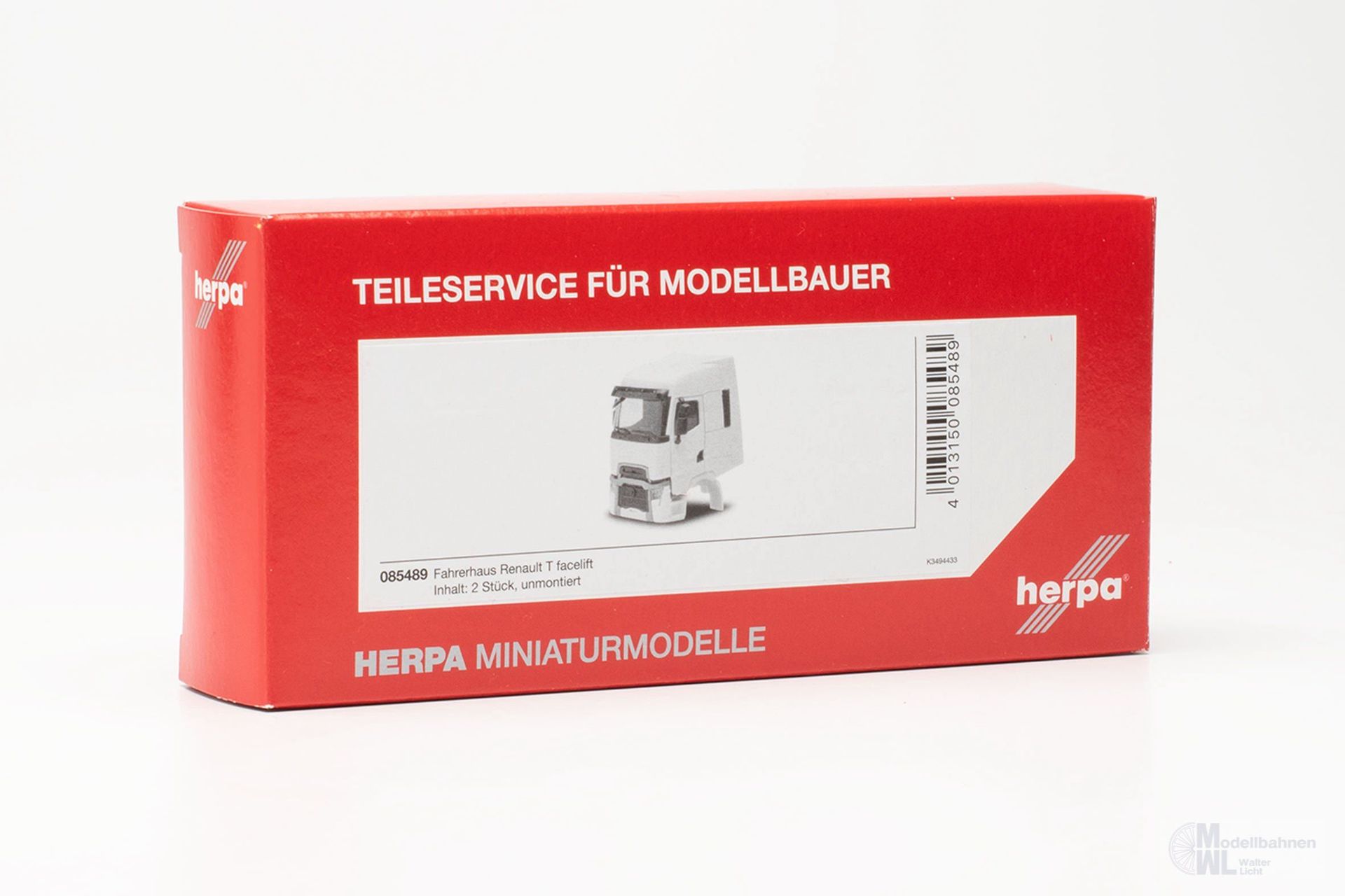 Herpa 85489 - TS FH Renault T facelift weiß H0 1:87