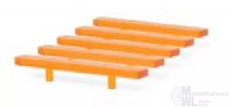Rietze 70256 - LED Balken Pkw orange 5 Stück H0 1:87
