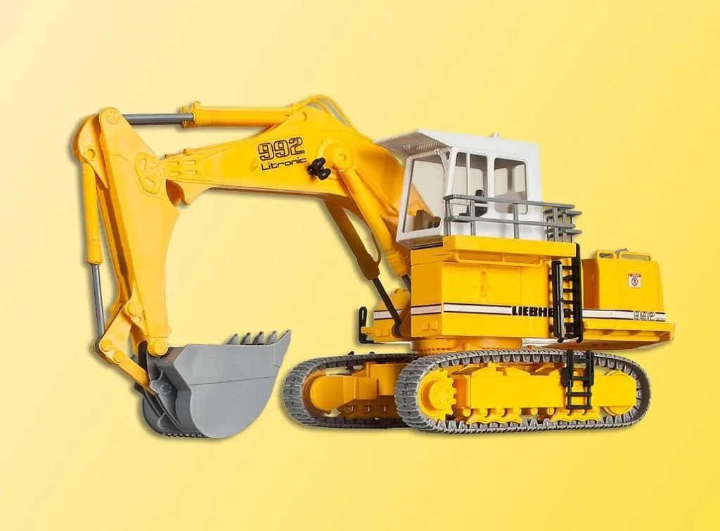 Kibri 11278 - LIEBHERR R992 Litronic mit Tieflöffel H0 1:87