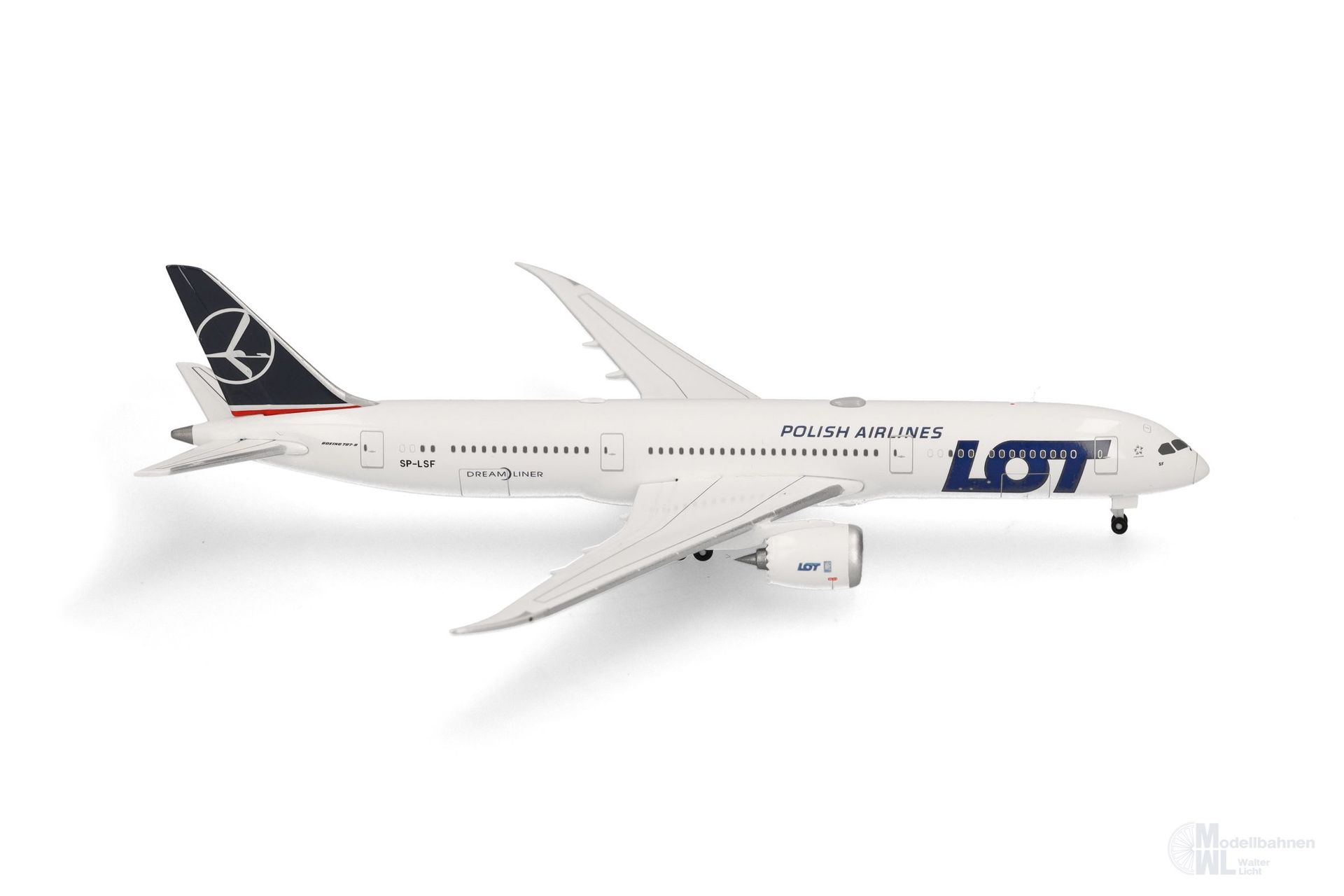 Herpa 536646-001 - Boeing 787-9 LOT Polish Airlines 1:500
