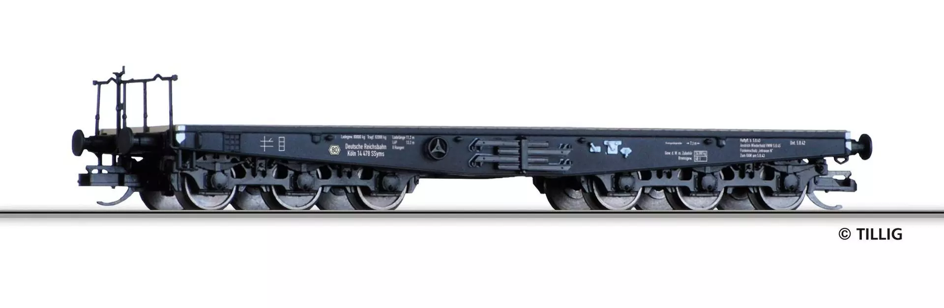 Tillig 15625 - Schwerlastwagen DRG Ep.II SSym Köln TT 1:120