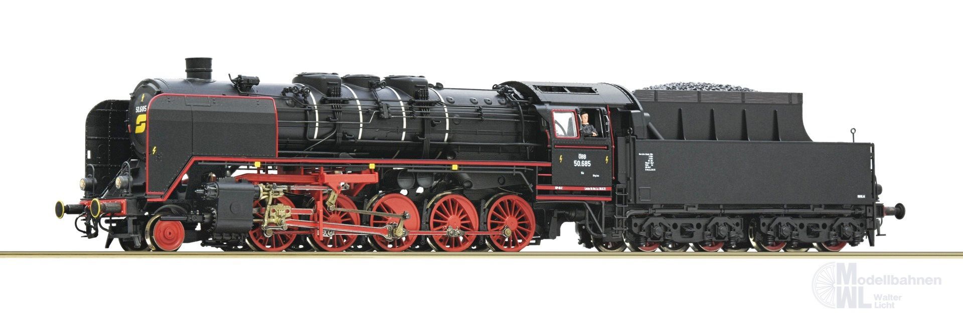 Roco 7110016 - Dampflok BR 50.685 ÖBB Ep.IV H0/GL Sound