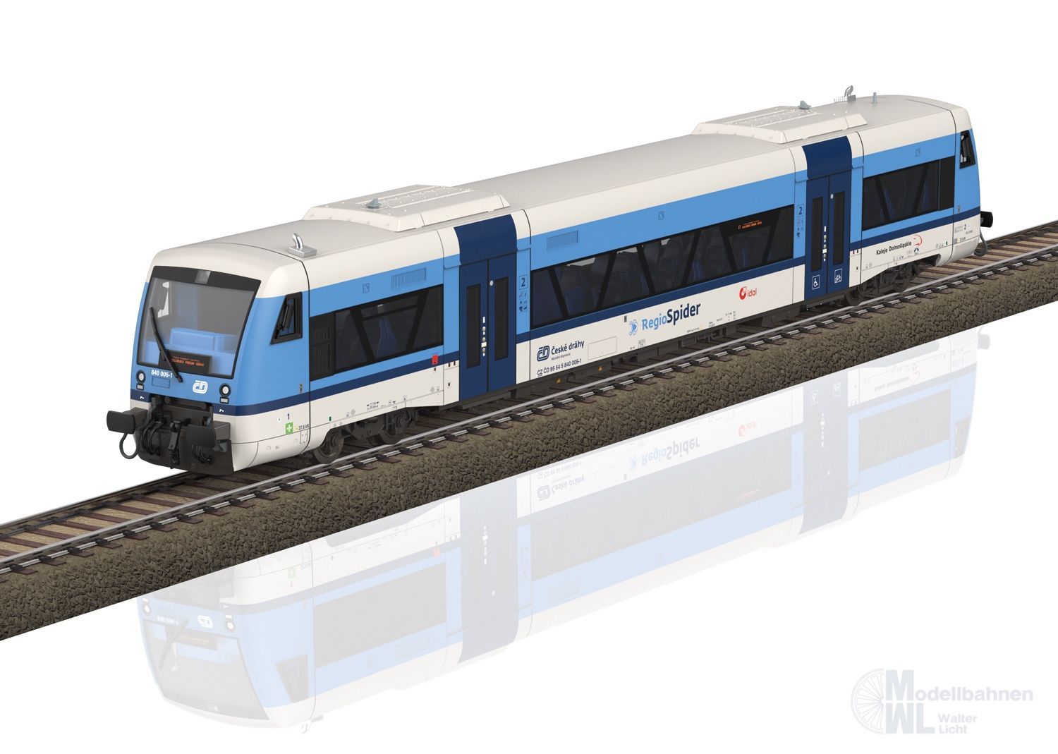 Trix 25967 - Dieseltriebwagen BR 840 CD Ep.VI H0/GL Sound Trix 25967 - Dieseltriebwagen BR 840 CD Ep.VI H0/GL Sound