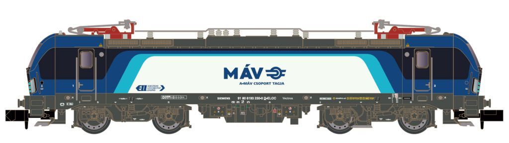 H30183-1024x288 Hobbytrain 30183 - E-Lok BR 193 Vectron MAV Ep.VI N 1:160