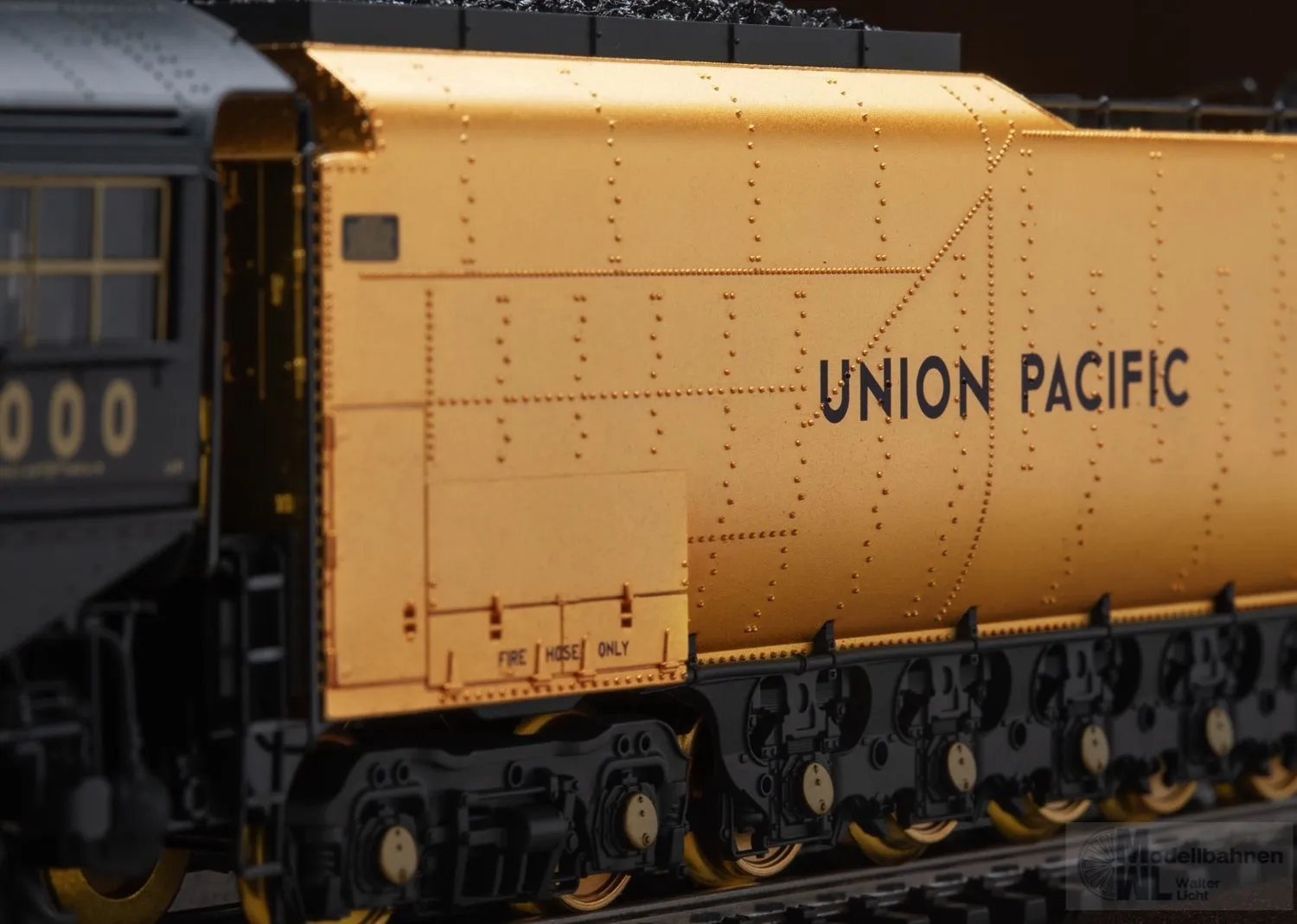Märklin 39400 - Dampflok Big Boy 4000 UP vergoldet H0/WS Sound