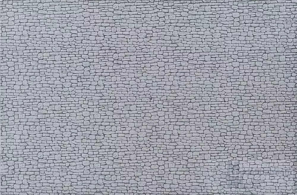 Faller 180743 - Bastelplatte Bruchstein grau H0 1:87