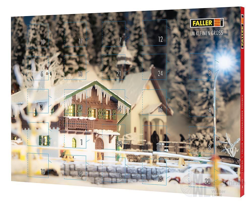 Faller 190030 - FALLER Adventskalender Figuren H0 1:87