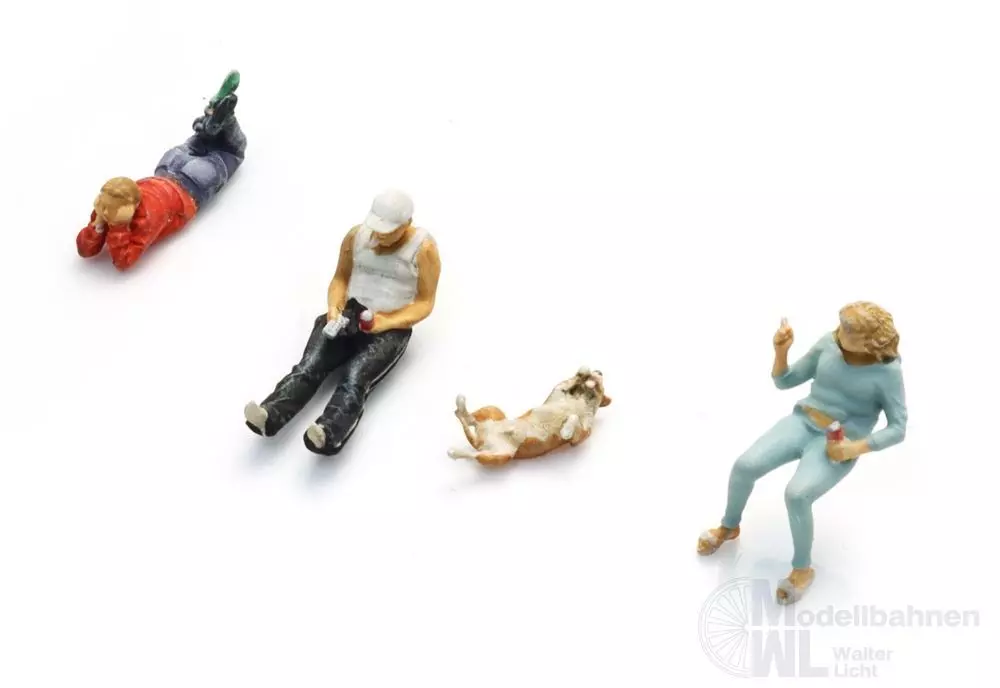 ARTITEC b.v. 5870124 - Stubenhocker (3) Fertigmodell H0 1:87