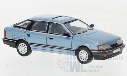 PCX-Models 870459 - Ford Scorpio metallic hellblau 1985 H0 1:87 PCX-Models 870459 - Ford Scorpio metallic hellblau 1985 H0 1:87