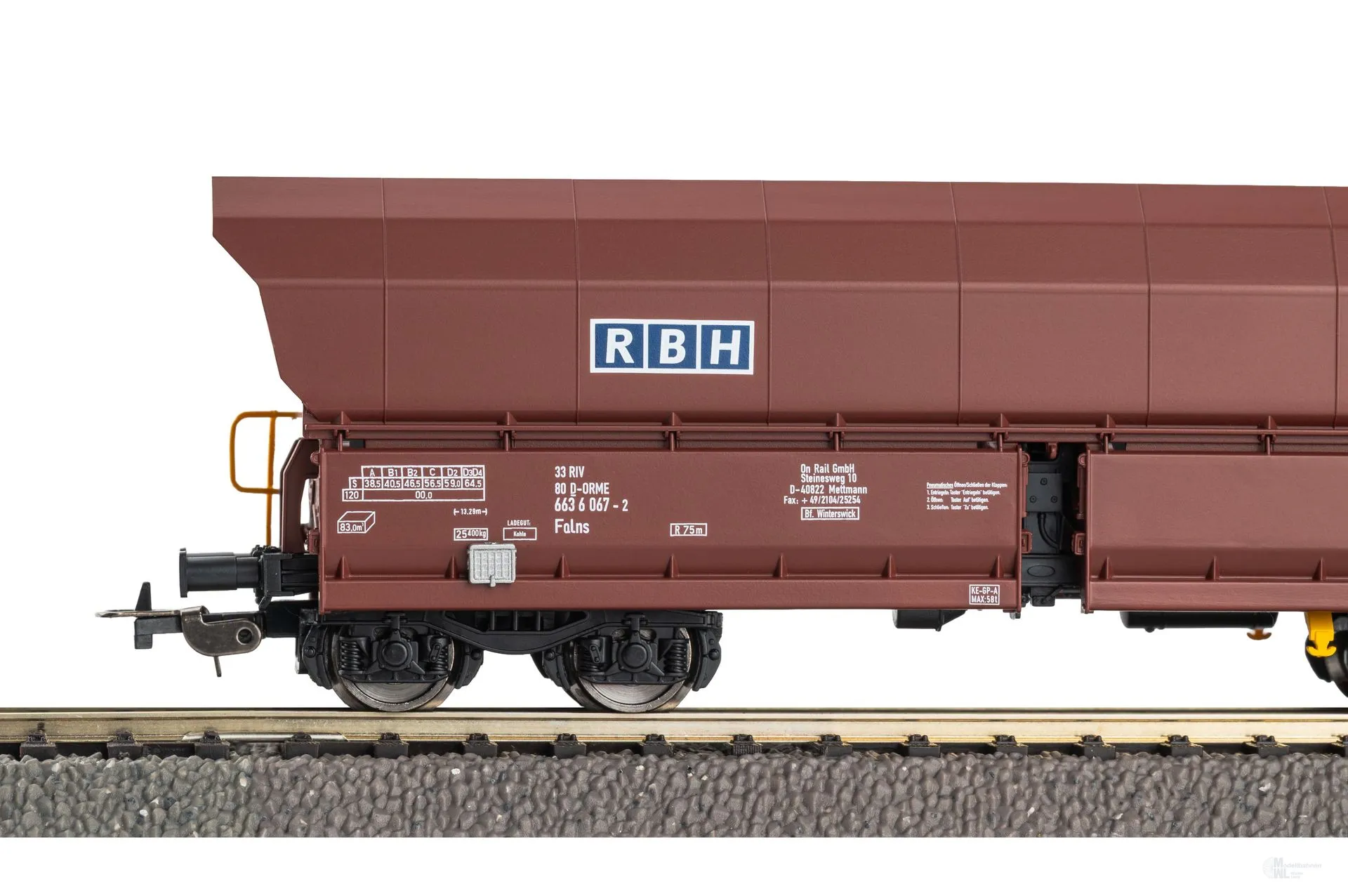 Piko 28339 - Selbstentladewagen Set RHB Ep.Vi 2.tlg. Falns H0/GL