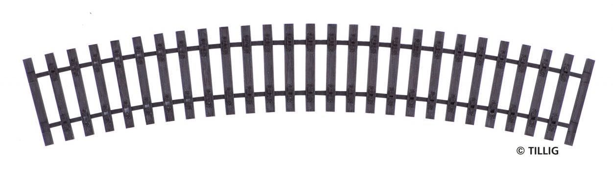 Tillig 85040 - Gebogenes Schwellenband R 366/30° H0/GL