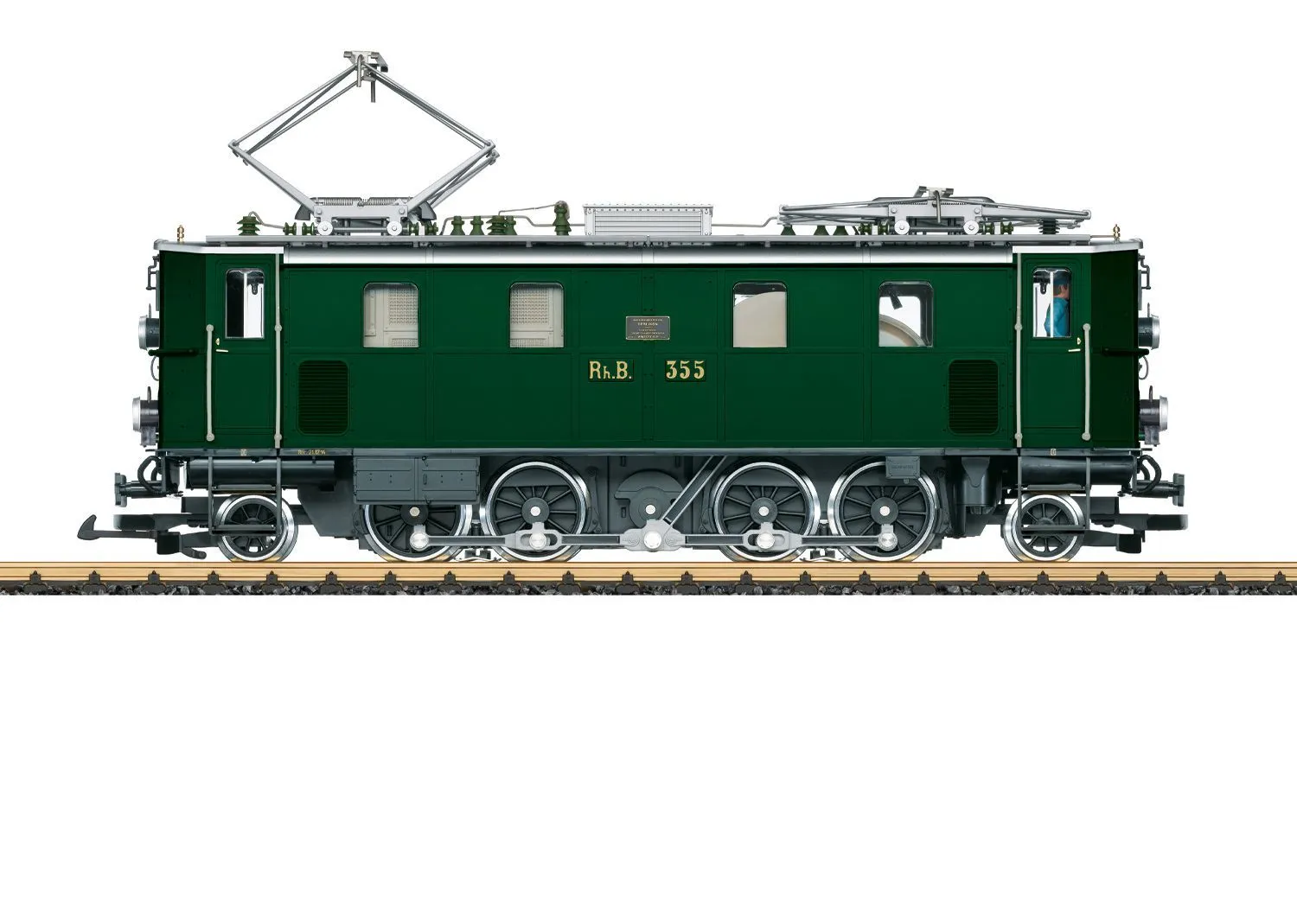 LGB 24602 - E-Lok Ge 4/6 RhB Ep.I Nr. 355 1:22,5 Sound