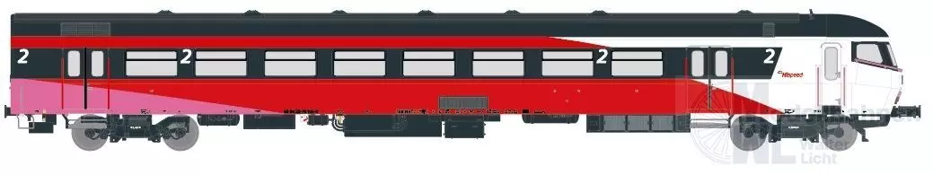 Exact Train 11137 - Steuerwagen NS Ep.V 2.Kl. ICRm Hispeed 1 H0/GL