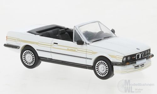 PCX-Models 870447 - BMW Alpina C2 2,7 Cabriolet weiss/Dekor 1986 H0 1:87