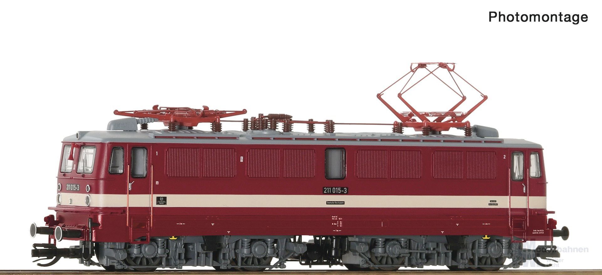 Roco 7580032 - E-Lok BR 211 DR Ep.IV TT 1:120