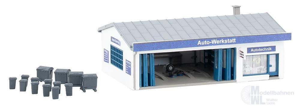 Faller 222270 - Autowerkstatt mit Zubehör N 1:160