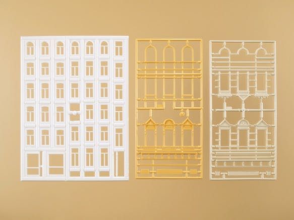 Auhagen 48651 - Fenster und Gewände für Wohngebäude H0 1:87